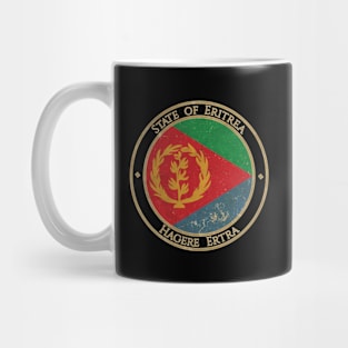 Vintage State of Eritrea Africa African Flag Mug